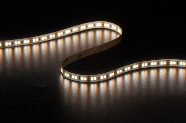 Energy-efficient LED strip SMD2835 168leds/m DC12V CCT 8MM for Indoor  Decoration