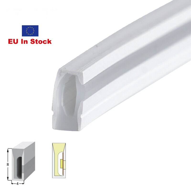 Silikonový neonový flexibilní boční pohled 4 × 8 mm LWTG0408-1