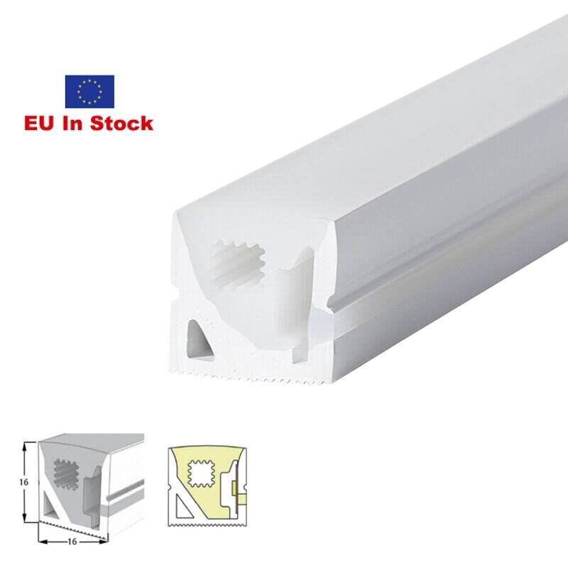 Silicone neon Tube Flex Side view 16*16MM LWTG1616-3