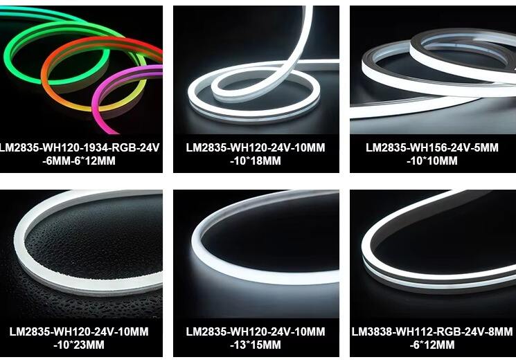 Aluminum Profile Waterproof Led Silicone Neon Tube Light Strip Led Silicone Tube for Neon Led Strip factory