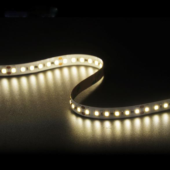 Bande LED flexible SMD2835, 120 LED/m, CC 24 V, 10 mm, couleur unique, pour décoration