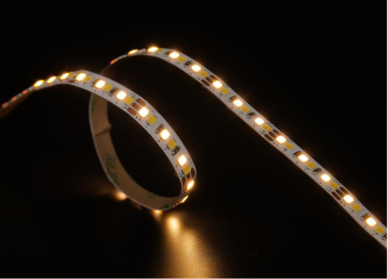 Energy-efficient LED strip SMD 120leds/m DC12V CCT 8MM for Scene Decoration