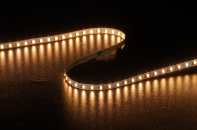 Ultra-thin LED strip SMD2216 240leds/m DC24V CCT 5MM for Bedroom