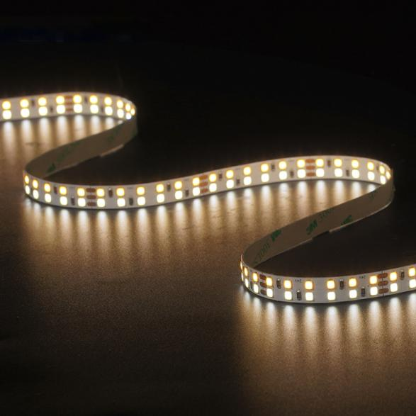 Flex LED strip SMD2835 240leds/m CCT DC24V 10MM for Decoration