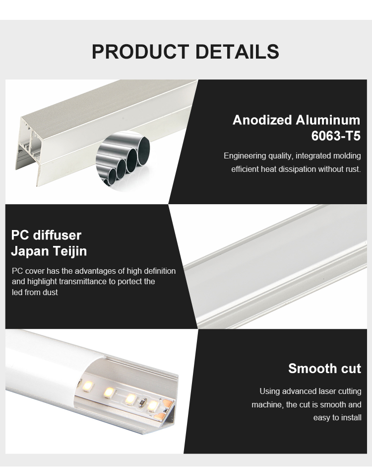led profile 122122mm lw 1212c145-2