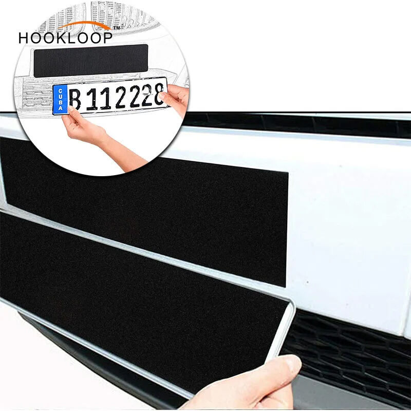 Innovative High-Strength Adhesive Hook and Loop Tape Revolutionizes License Plate Fastening Solutions