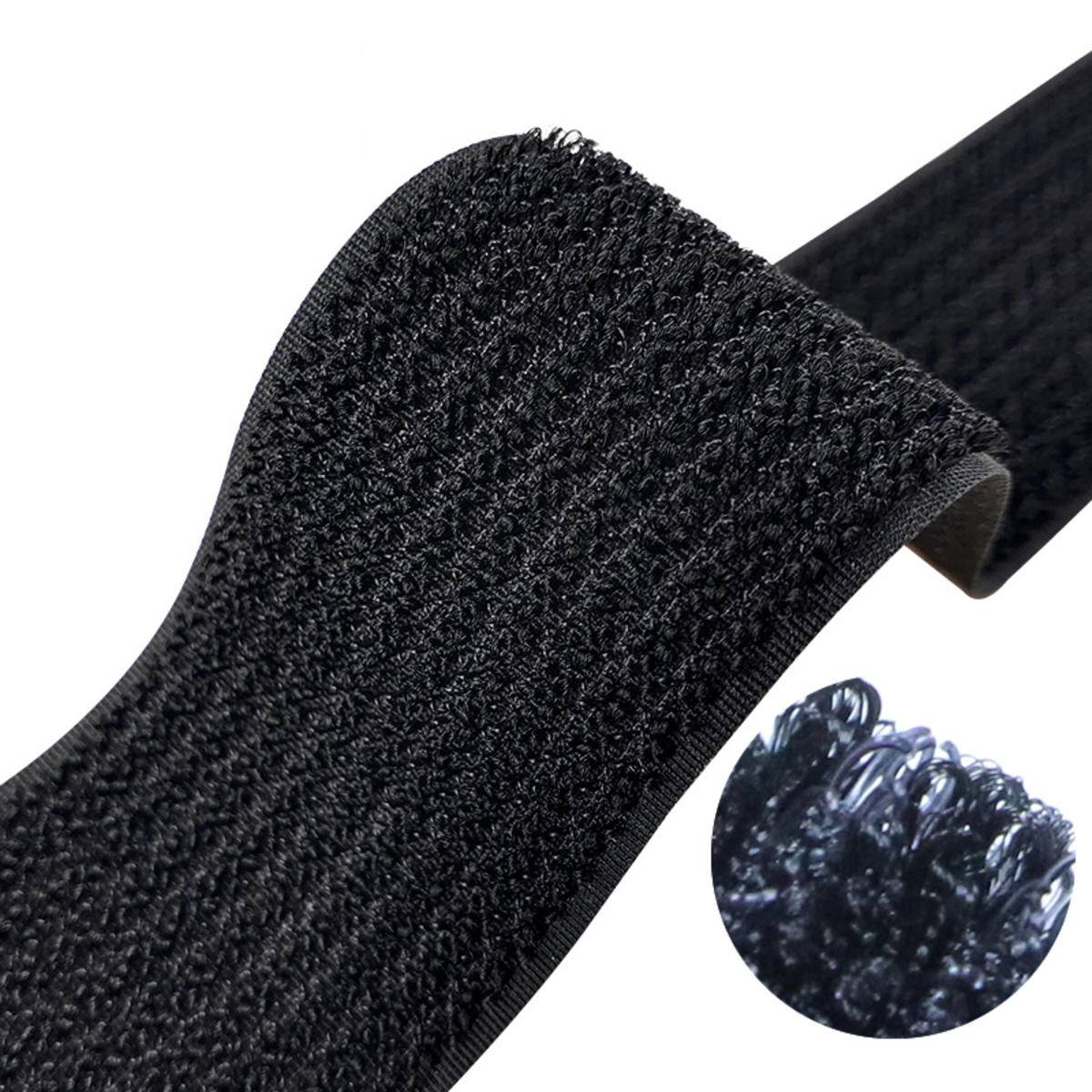 Wholesales 30mm 38mm 50mm Sew on Hook and Loop Tape on One Side Soft Material Garment Nylon Fabric Tape for Clothing Sewing