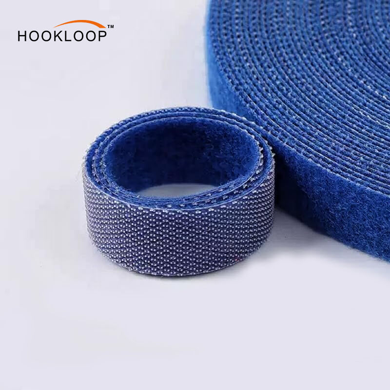 DSX Double Sided Hook and Loop Roll Tape | Two Sides, Self Stick, No Adhesive Reusable Cable Ties Wrap for Cable Management, Heavy Duty Extender Straps Long Wire Strips