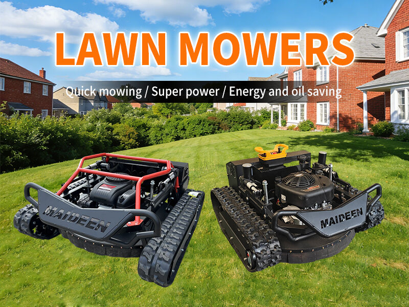 Tunsoare cu bandă de rulare: Soluția definitivă pentru tunsul pe terenuri accidentate