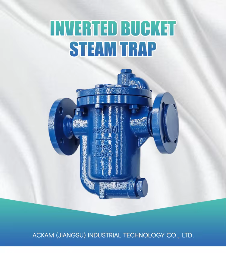 AckaM Stainless Steel AIB Inverted Bucket Steam Trap Efficient Condensate Removal for Water Control Manufacturers Wholesale supplier