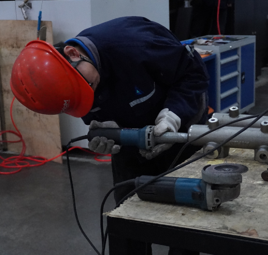 Polishing of The Heating Station