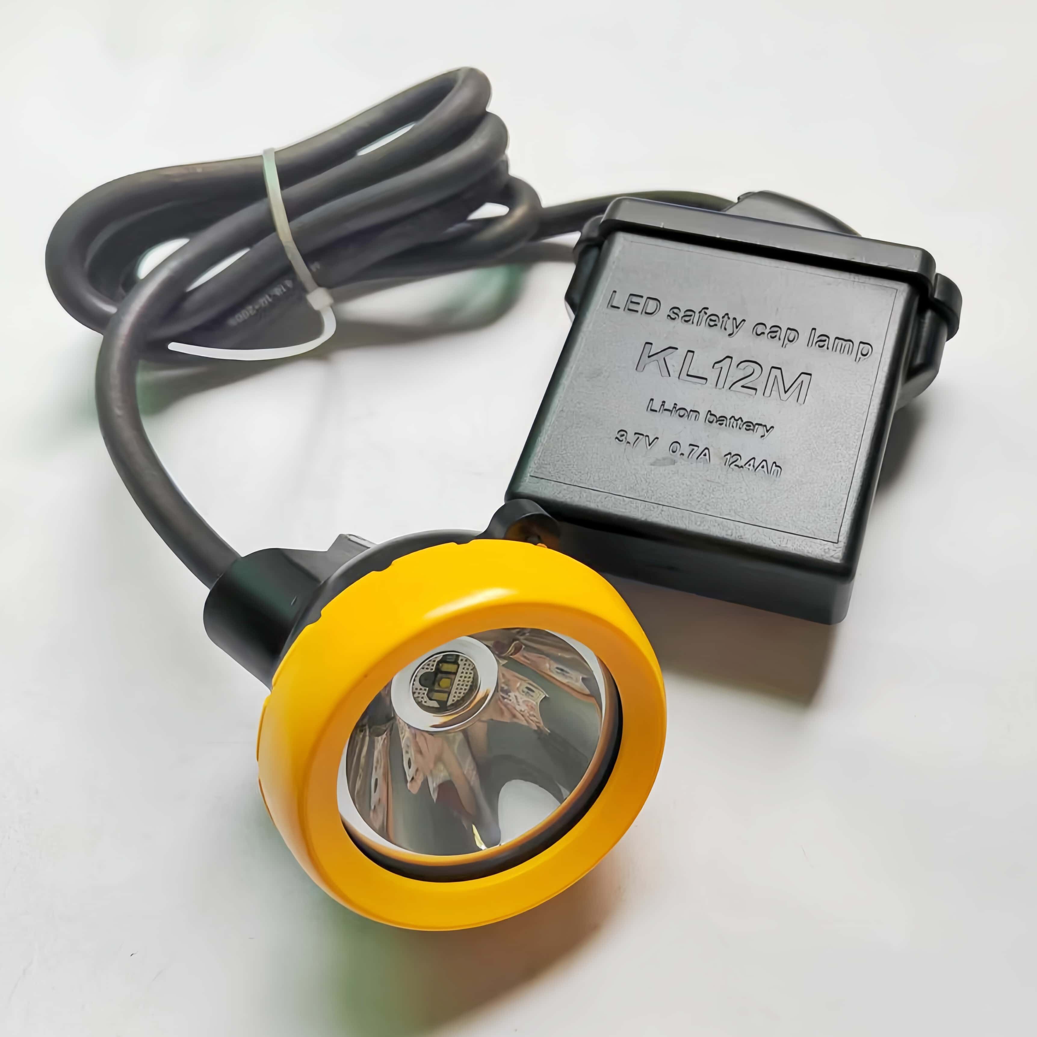 Explosion-Proof LED Mining Headlamp - Certified Safe for Coal Mines, Tunnels & Emergency Rescue | Long-Runtime Rechargeable Miner's Light