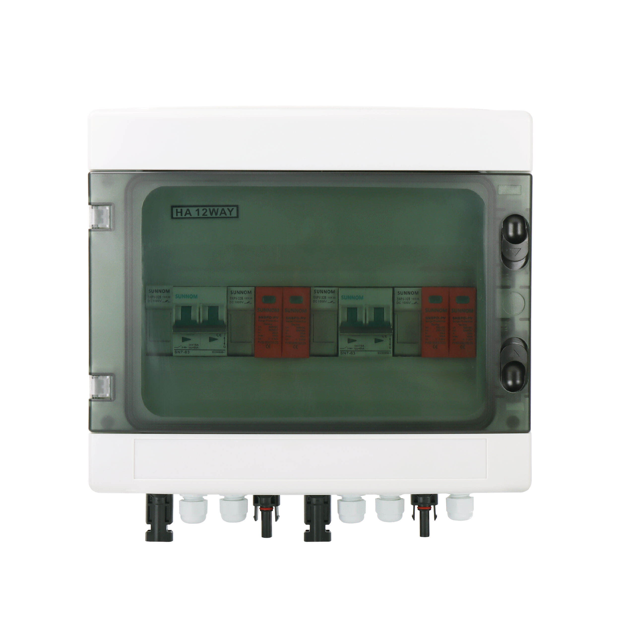 2 IN 2 OUT 500V Aurinko PV DC -yhdistyslaatikko