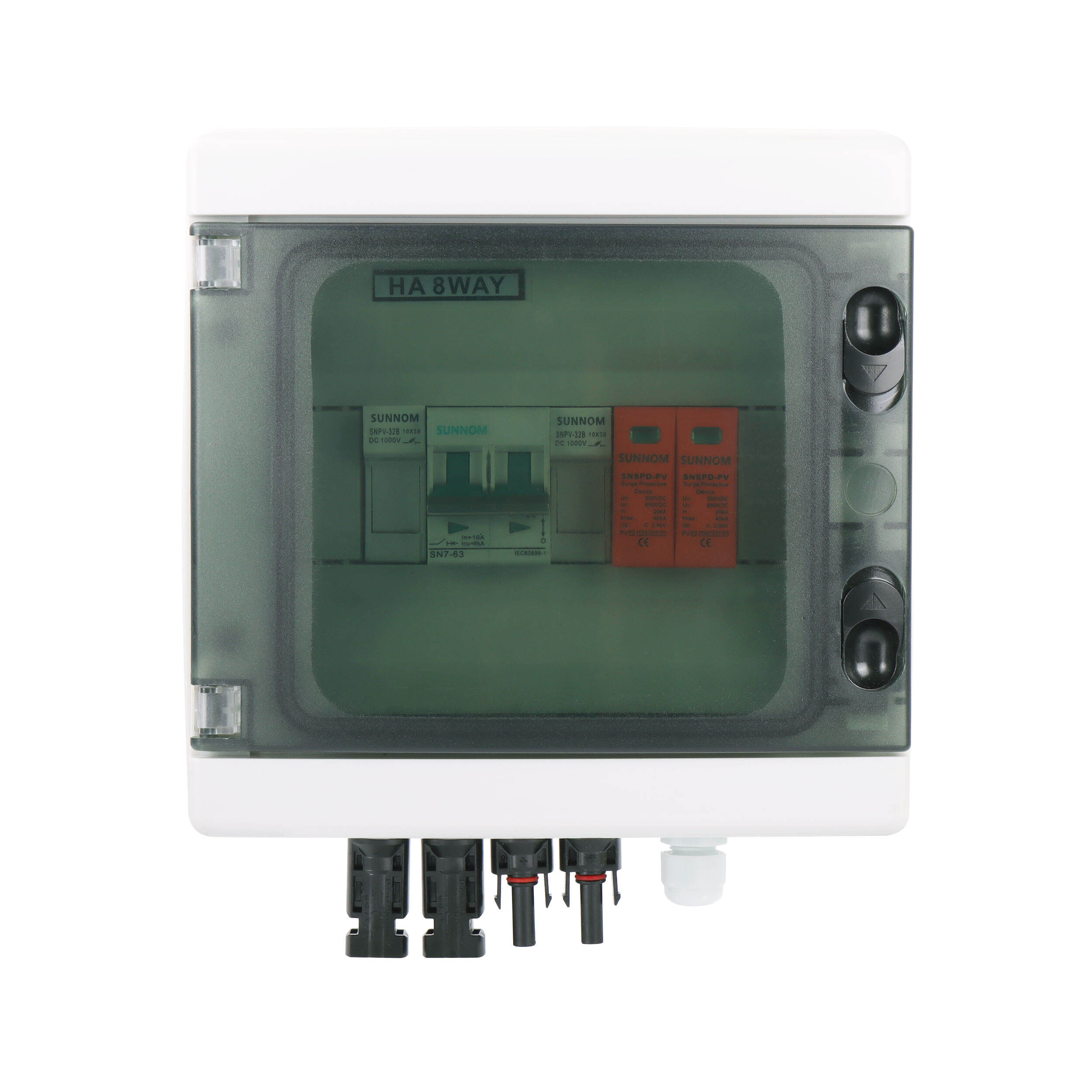 1 IN 1 OUT 500V Aurinko PV DC -yhdistyslaatikko