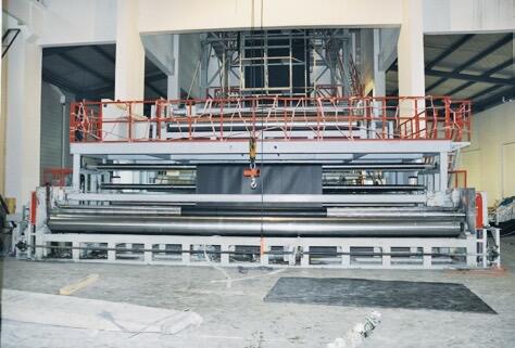 Kumikita ng enerhiya na linya ng produksyon ng geomembrane