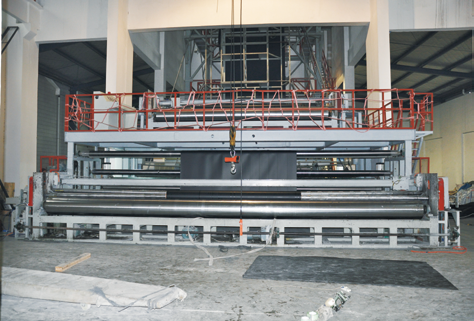 Оборудование для экструзии геомембран промышленного класса для всех требований по производству геомембран