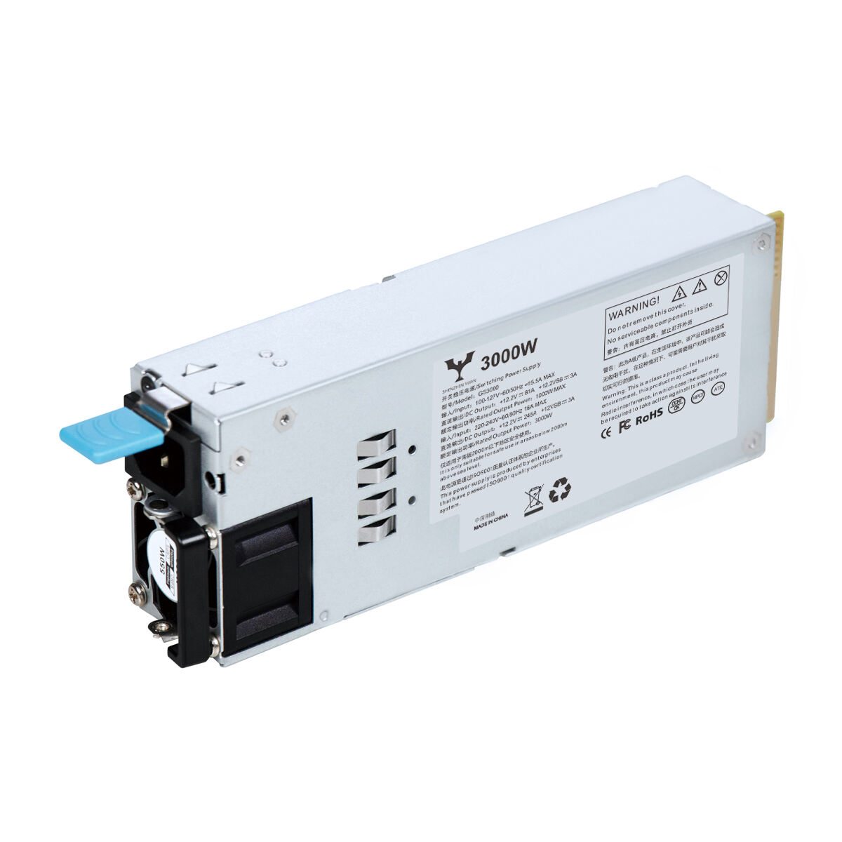 80Plus Platinum GS-3000W High Efficiency Full Voltage 100-240V Server Redundant Switching Power Supply