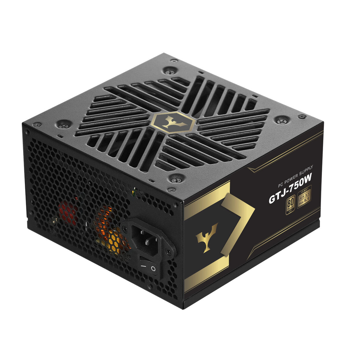 80Plus Gold GTJ-750W Пълен модуларен ATX PC Източник на электропитание за компютърен десктоп PSU за игри