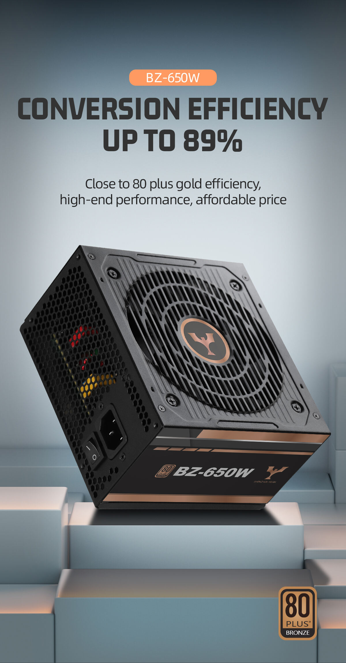 01-80Plus Bronze BZ-650W Non modular PC power supply PSU Computer power supply for Gaming.jpg