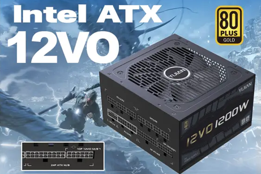 12V0 PC питание запускено