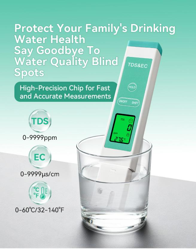 NEW arrival 4 in 1 water quality meter
