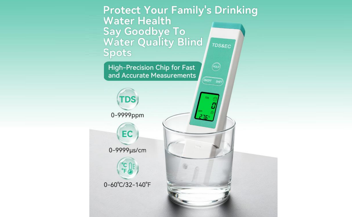 NEW arrival 4 in 1 water quality meter