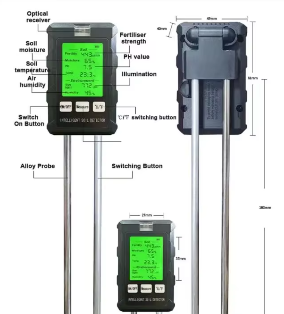 كيف يمكن لعدادات الرطوبة الرقمية للتربة تبسيط مهام المراقبة الميدانية؟