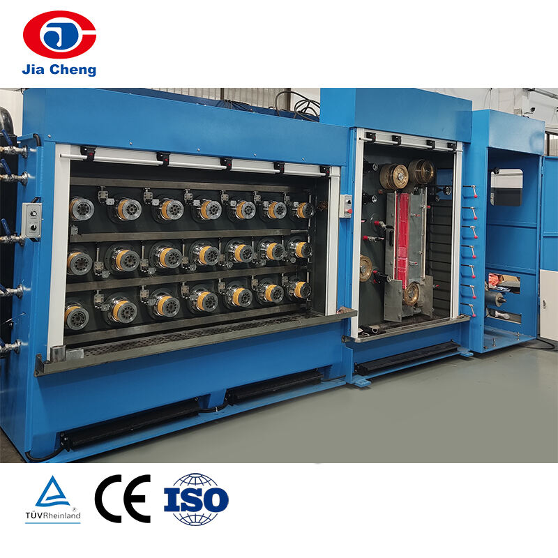 Multi-wire drawing and annealing machine 