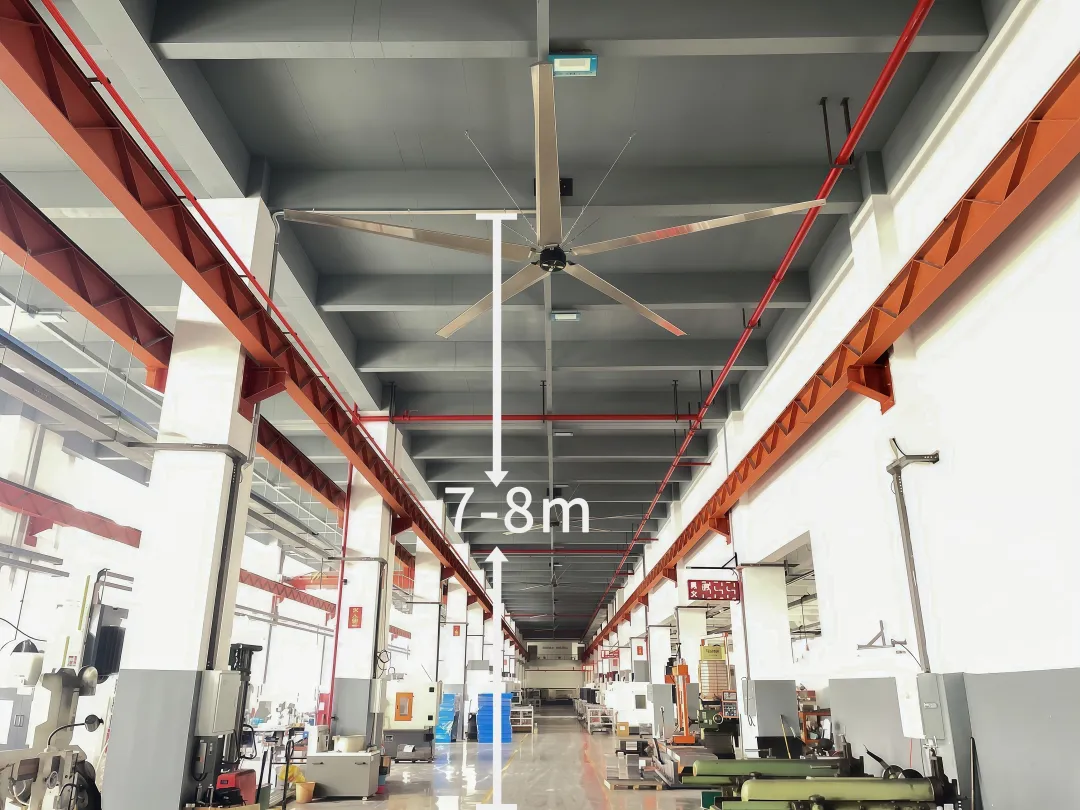 how to correctly select the size of industrial large fans for factory workshops-4