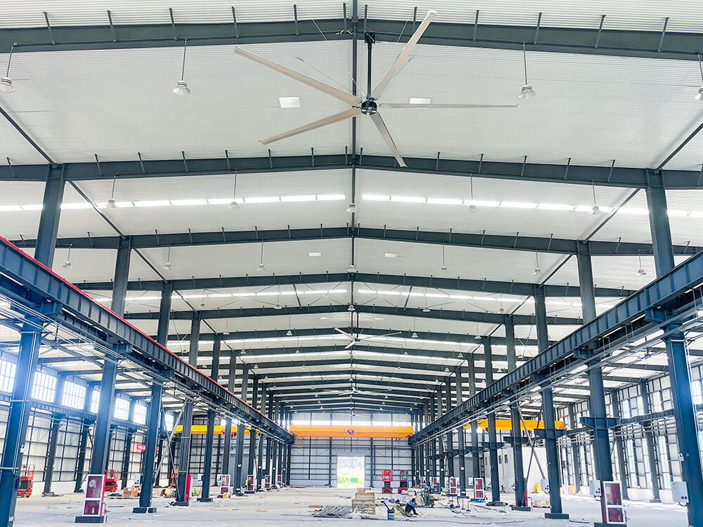 HVLS Fan: Enhancing Efficiency and Product Preservation in Ghana's Factory Warehouses