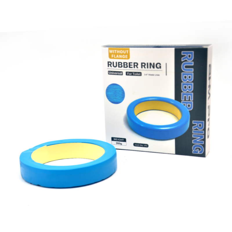 Leak-Proof Toilet Rubber Seal Ring | Odor Blocking, No Flange Required
