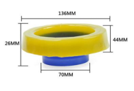 Highly Elastic Nanotechnology Bowl Seal Ring Flange Waterproof Seal for Toilet manufacture