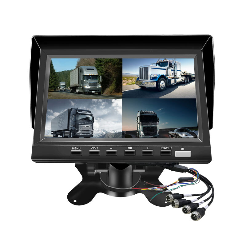 ST706-7-TF Quad DVR monitor with BSD 