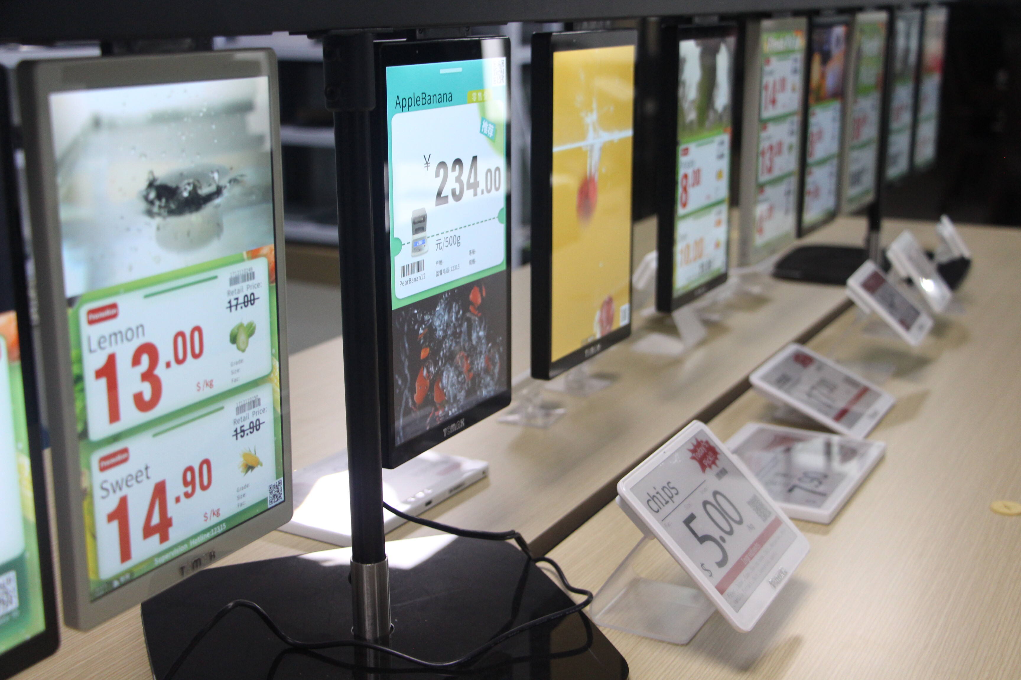 Søger du et enkelt måde at opgradere din butik? Prøv elektroniske hyldemærker.