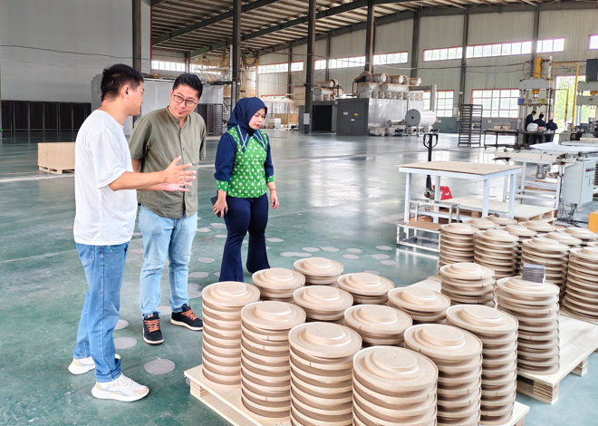 Indonesian Delegation Visits Millegap vermiculite Factory, Strengthening Ties for Future Collaboration