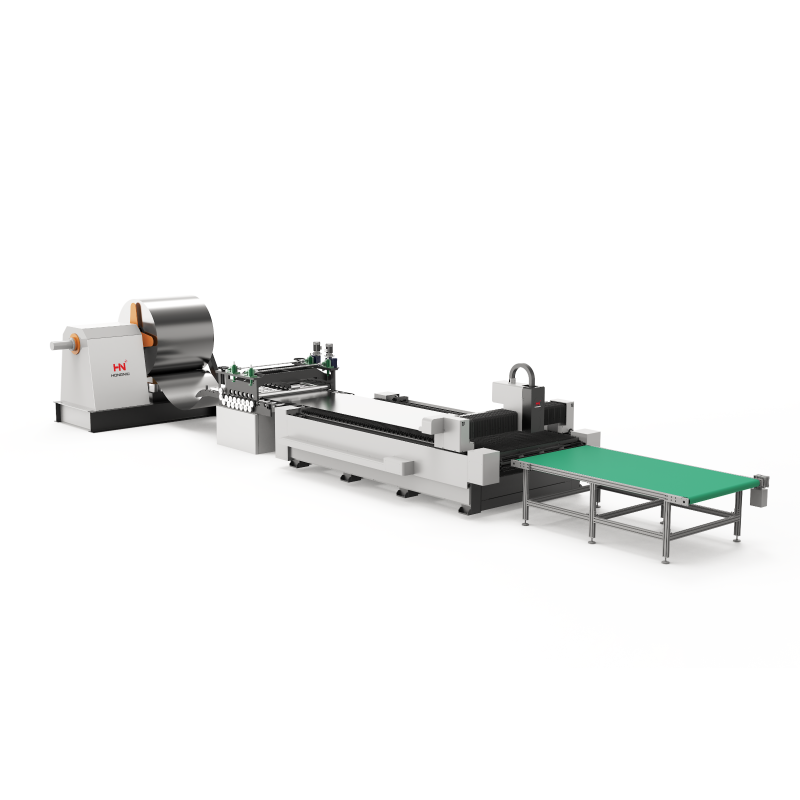3015GU Automatic Coil-Fed Metal Fiber Laser Cutting Production Line