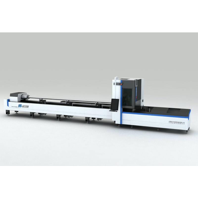6012R Two-chucks Fiber Laser Tube Cutting Machine