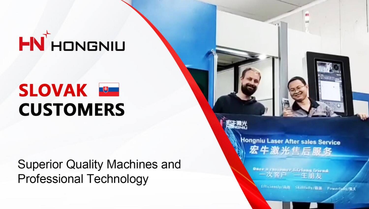 Hongniu Laser Fiber Laser Cutting Machine in Slovakia