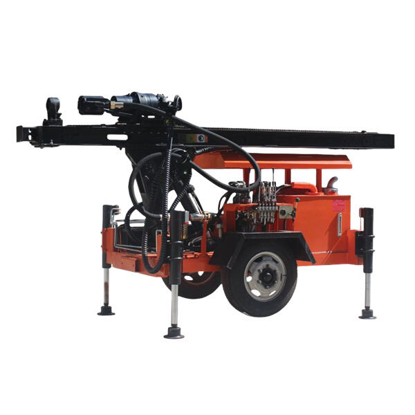 Wheel Mounted Water Well Drilling Machine