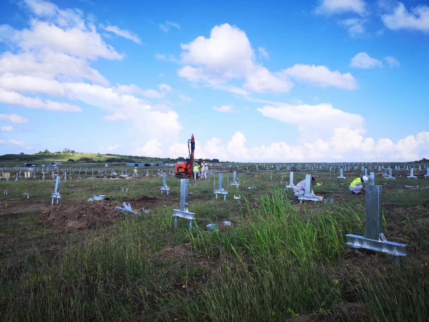 Philippines photovoltaic power station project.