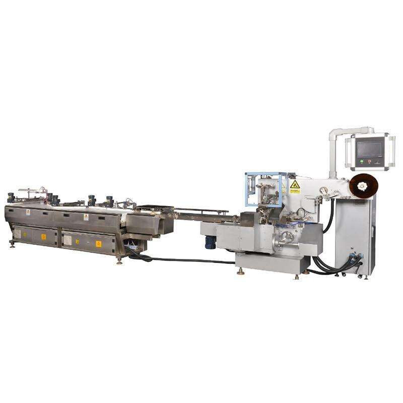 Chocolate foil wrapping machine