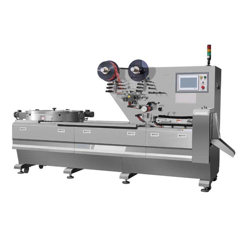 Chocolate or candy flow packing machine