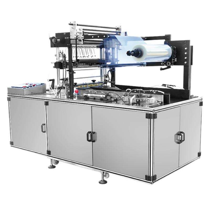 Cellophane overwrap machine