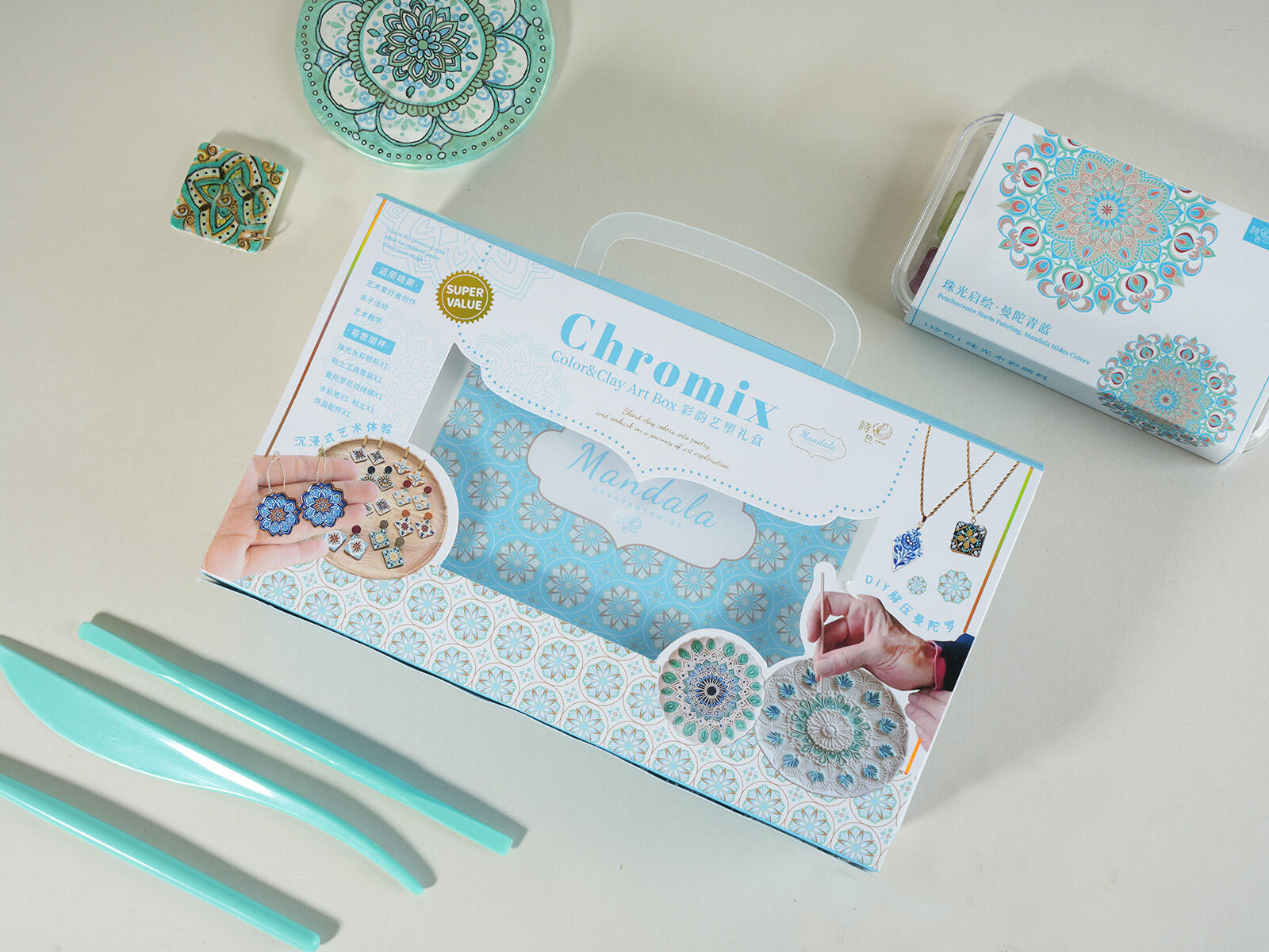 Mandala Clay Set