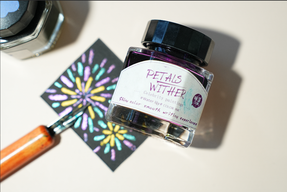 Which gold powder inks suit calligraphy and painting?