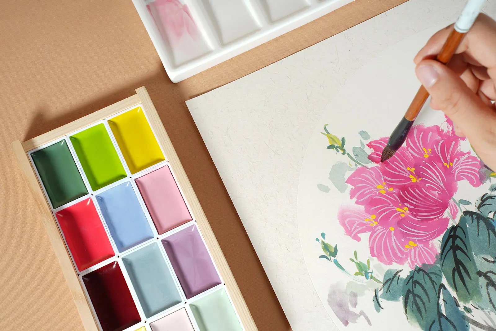 골드 파우더 잉크: 황금빛 예술 작품의 비결