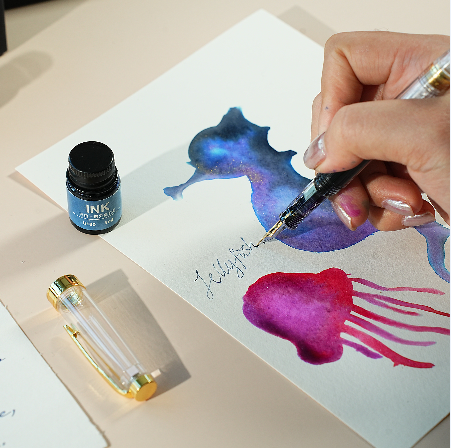 Which gold powder inks suit craft manufacturers' OEM projects?