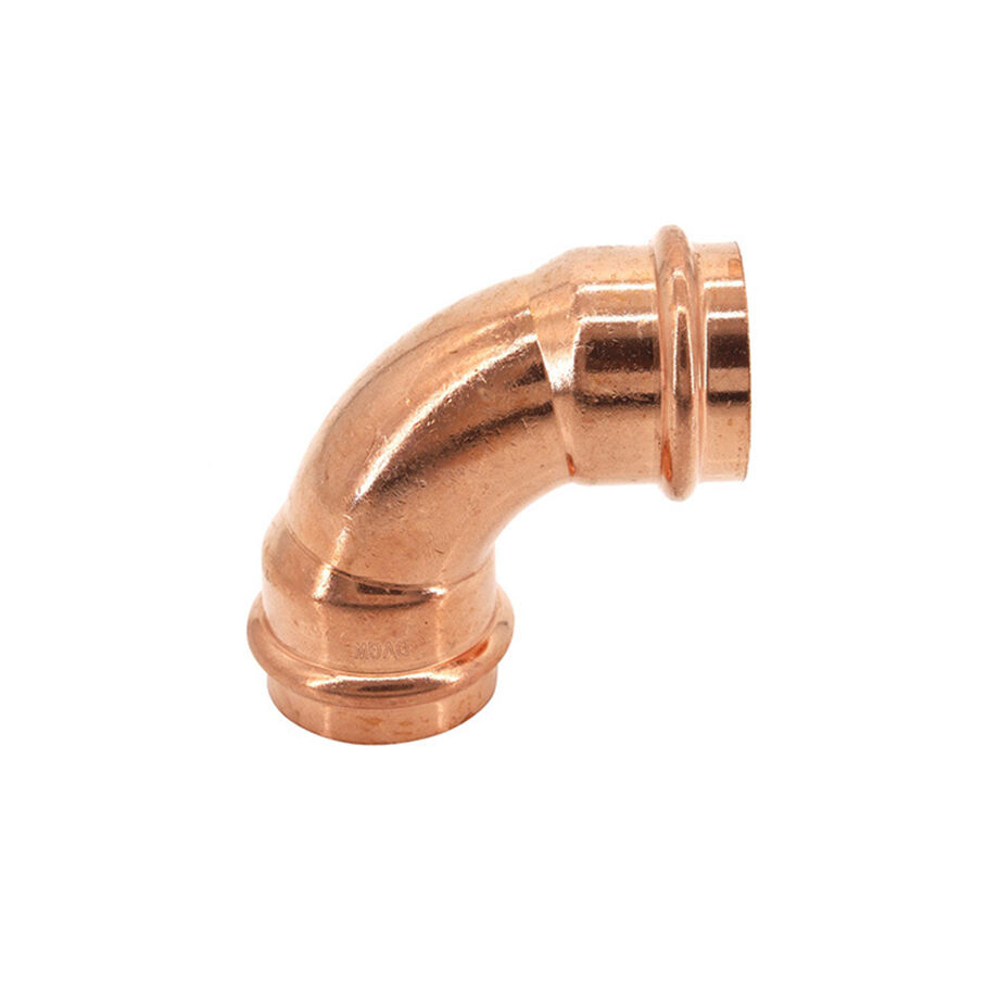 Copper V-Press Fitting 90 elbow