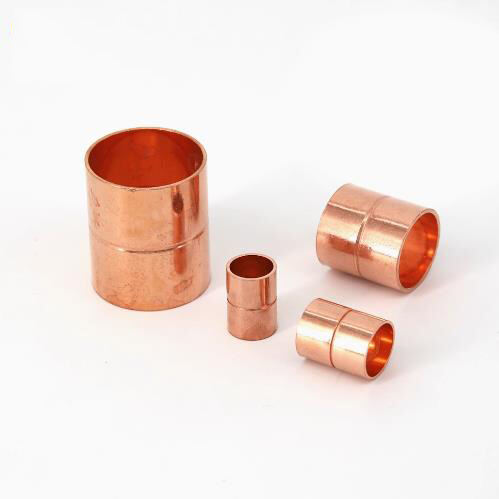 Copper welding fiiting slip couping no stop