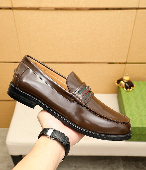 New large size leather shoes men's business casual shoes foreign trade men's shoes wholesale luxury brand shoes